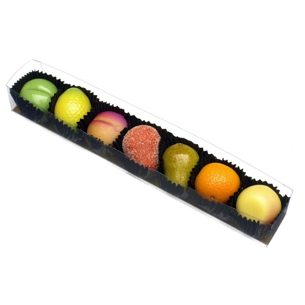 SHEPCOTE MARZIPAN FRUITS/7 PC 75G
