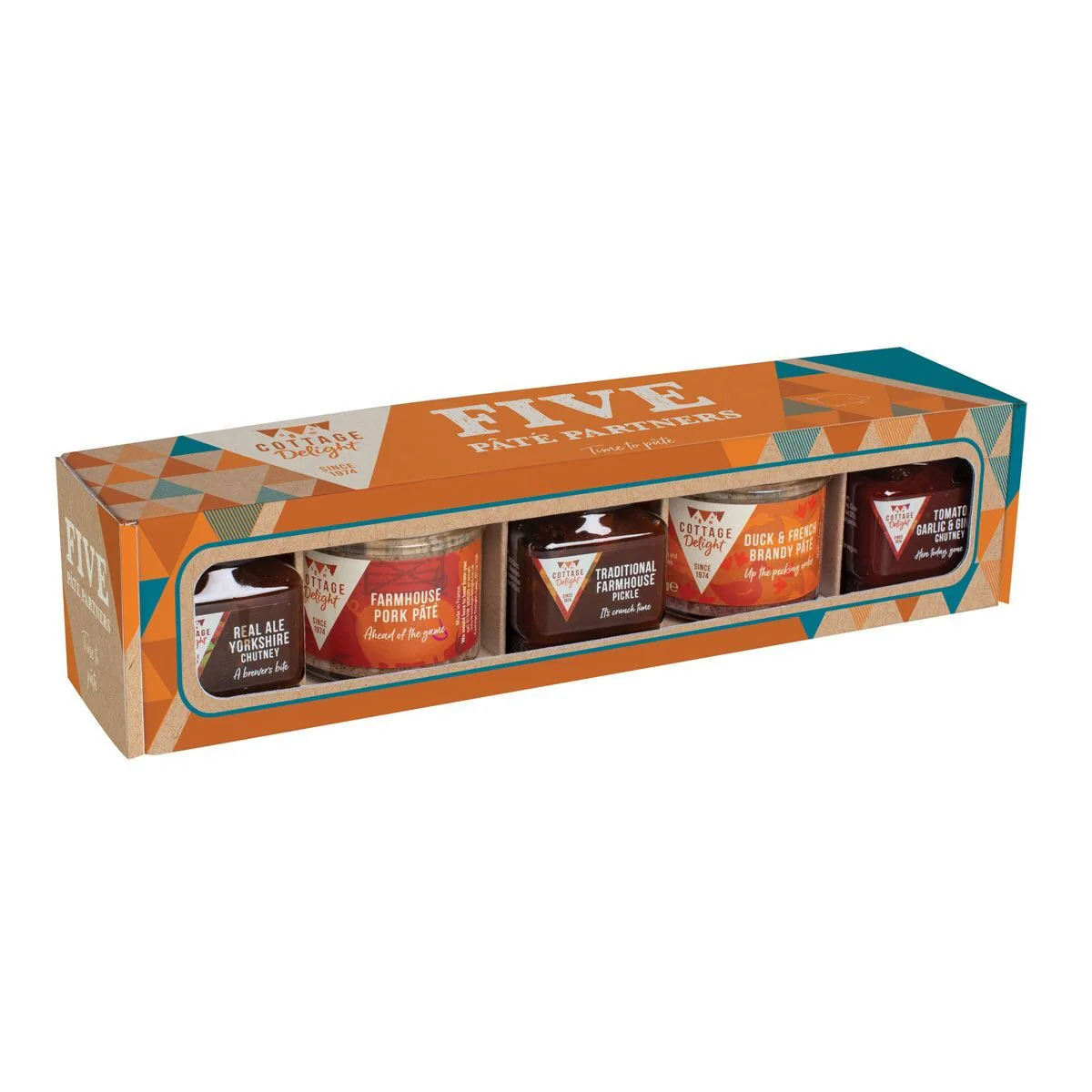 COTTAGE DELIGHT FIVE PATE PARTNERS GIFTSET