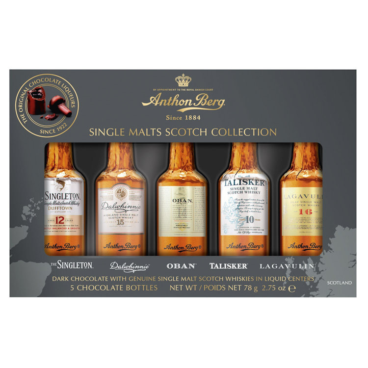 ANTHON BERG SINGLE MALT COLLECTION 78G 5PC