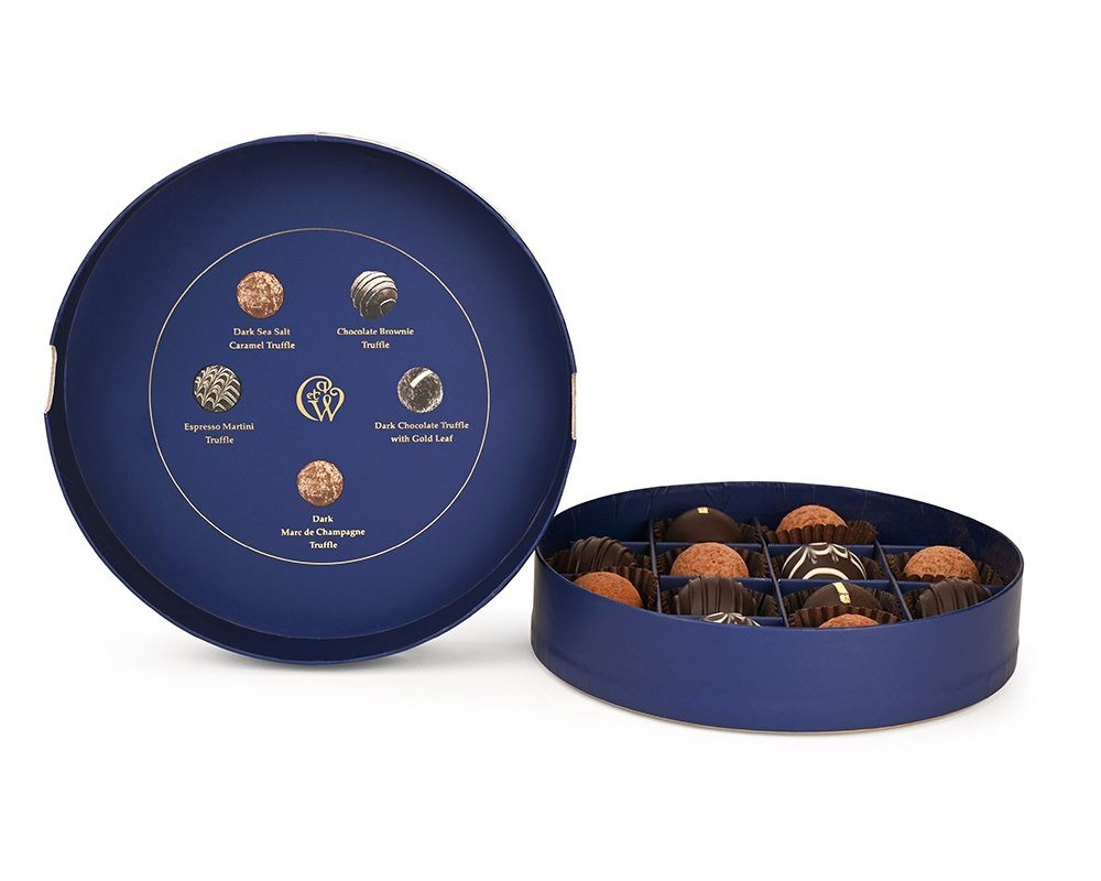 CHARBONNEL WALKER DARK CHOCOLATE TRUFFLES 155G