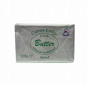 CARRON LODGE SALTED BUTTER 250G