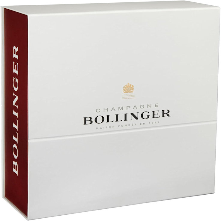 BOLLINGER SPECIAL CUVEE CHAMPAGNE GIFTBOX GLASSES