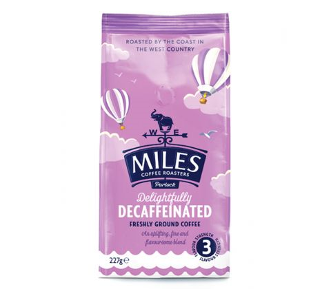 MILES COFFEE/GROUND/DECAFINATED 227G