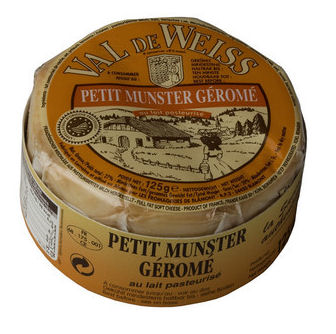 VAL DE WEISS MUNSTER GEROME CHEESE 125G
