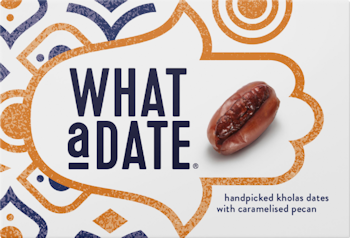 KHOLAS ORGANIC DATES WITH CARAMALISED PECANS 180G