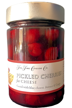 Pickled Cherries for Cheese