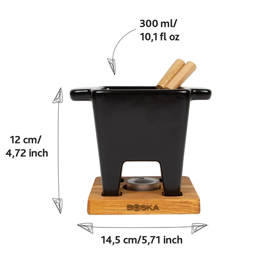BOSKA TAPAS FONDUE NERO 300ML