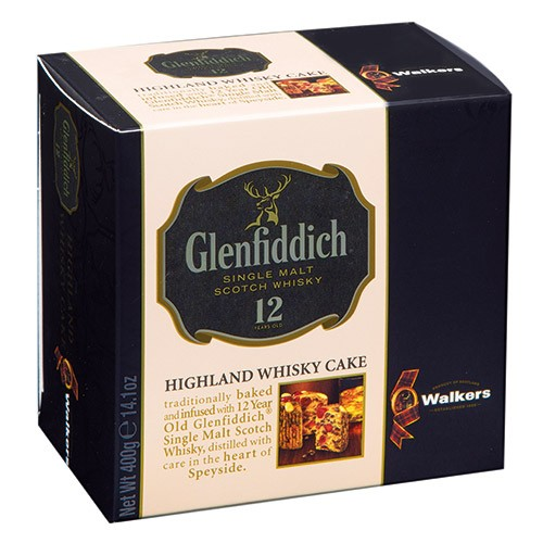 WALKERS GLENFIDDICH WHISKY CAKE 400G