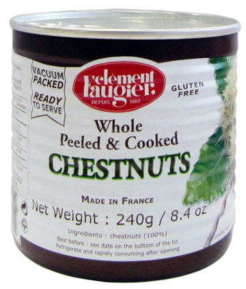 CLEMENT FAUGIER CHESTNUTS 240G VACPAC