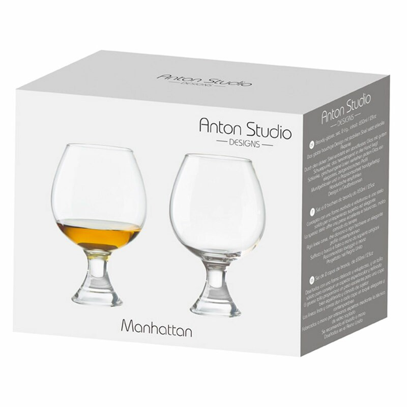 ANTON STUDIO MANHATTAN BRANDY GLASSES