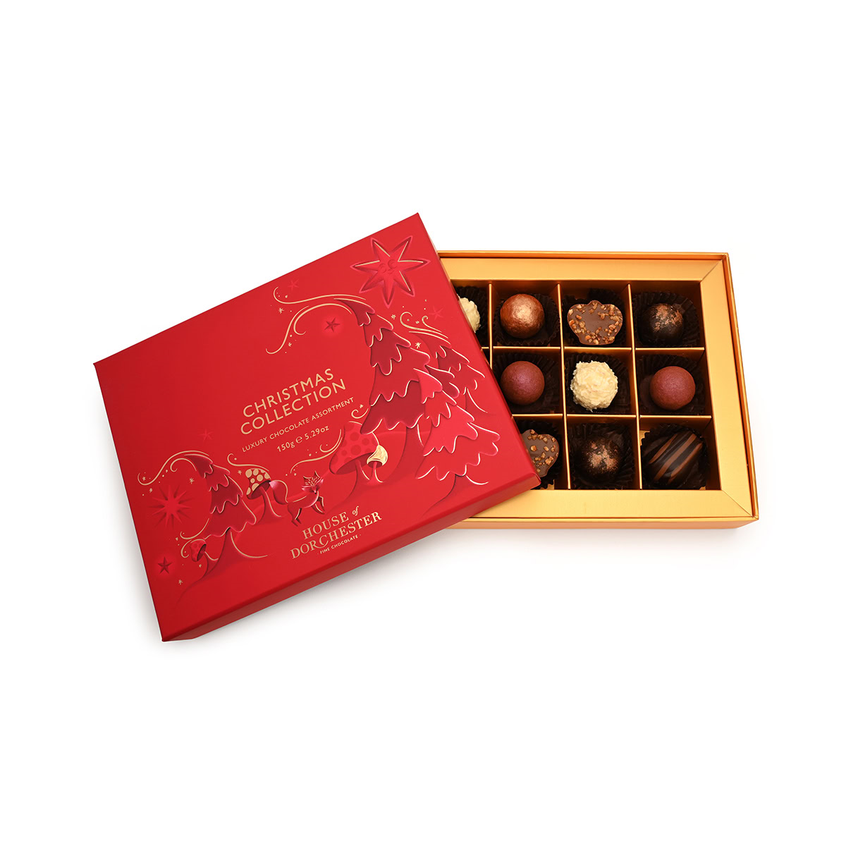 HOUSE OF DORCHESTER CHRISTMAS COLLECTION 150G 12PC