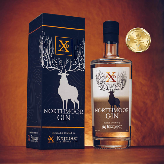 NORTHMOOR GIFTBOX 70CL GIN GIFTBOX 44%