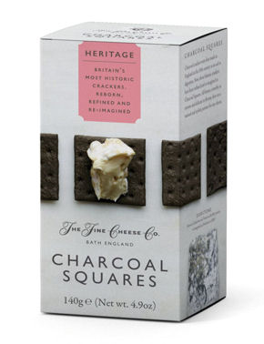 FINE CHEESE HERITAGE CHARCOAL SQUARES 140G