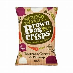 BROWN BAG VEGETABLE CRISPS 120G