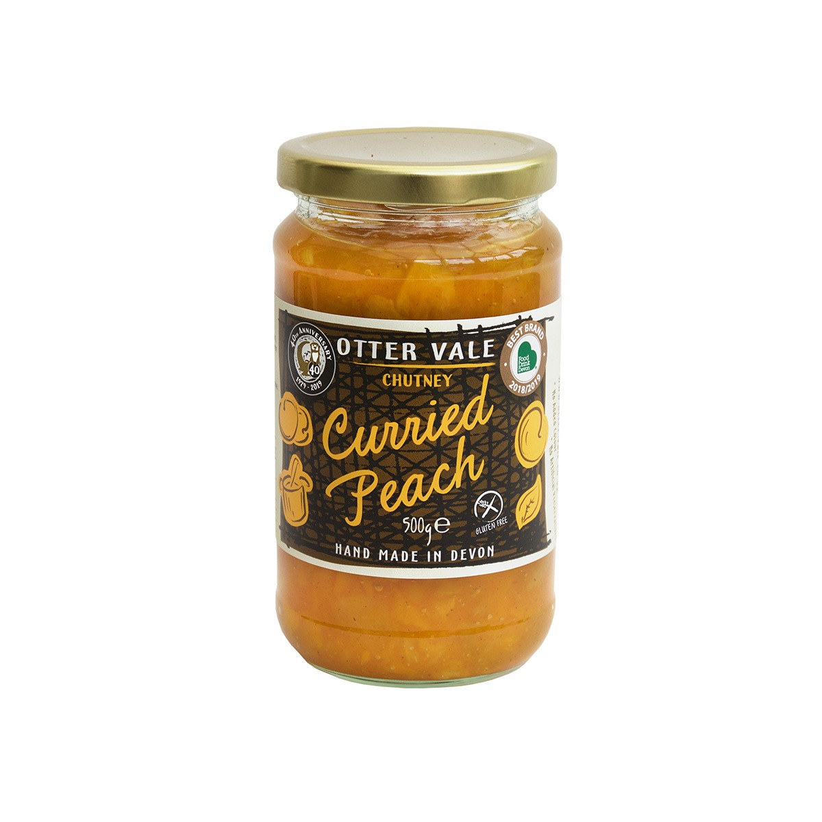 OTTERVALE CHUTNEY 500G CURRIED PEACH