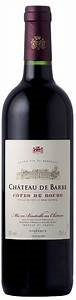 CHATEAU DE BARBE COTES DE BOURG BOURDEAUX 75CL 14%