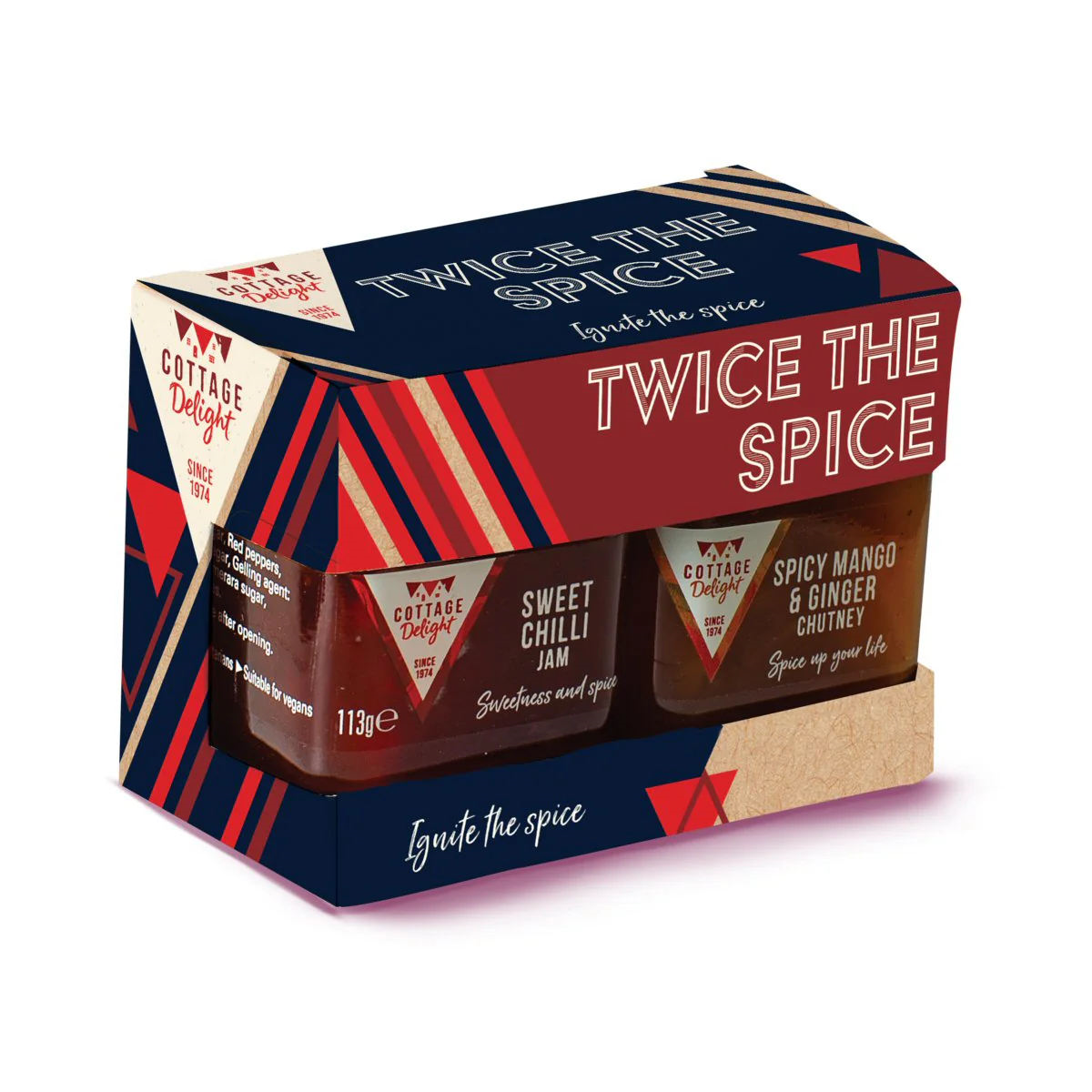 COTTAGE DELIGHT TWICE THE SPICE GIFTSET
