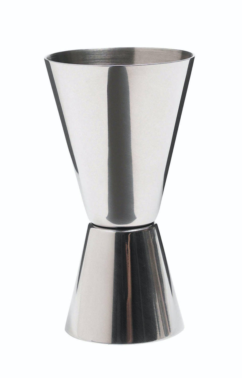 BARCRAFT STAINLESS STEEL DUAL SPIRIT MEASURE CUP