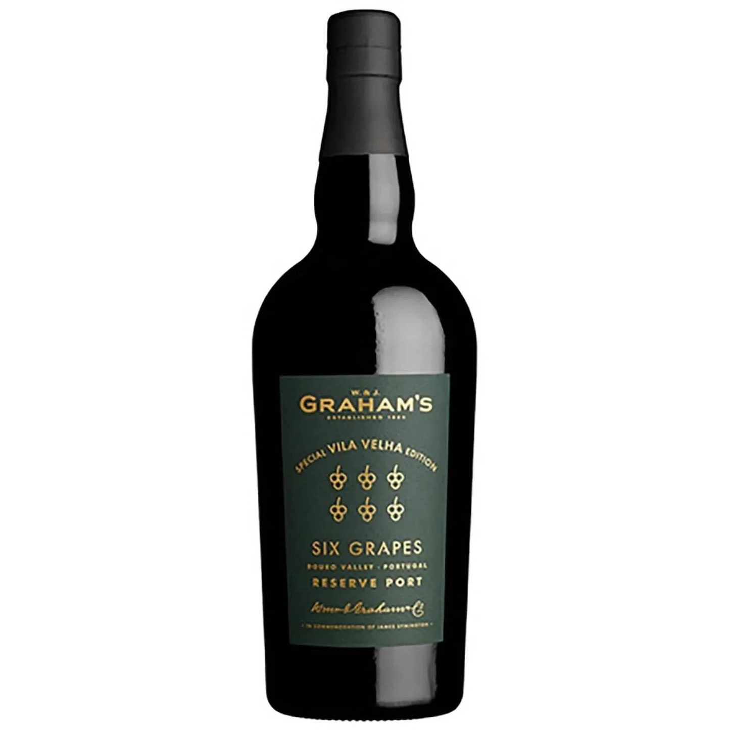 GRAHAMS SIX GRAPES RESERVE PORT VILA VELHA 75CL 20%