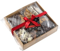TEONIS SEASONAL DIPPED MIXED BISCUITS BOX 400G