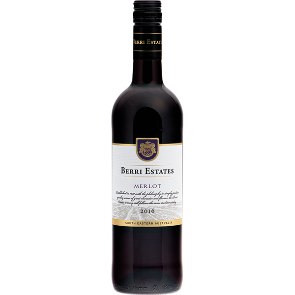 BERRI ESTATES MERLOT 75CL 13%