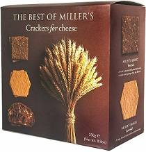 THE BEST OF MILLERS CRACKERS FOR CHEESE 350G