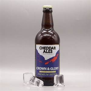 CHEDDAR ALES CROWN & GLORY BITTER 500ML 4.6%