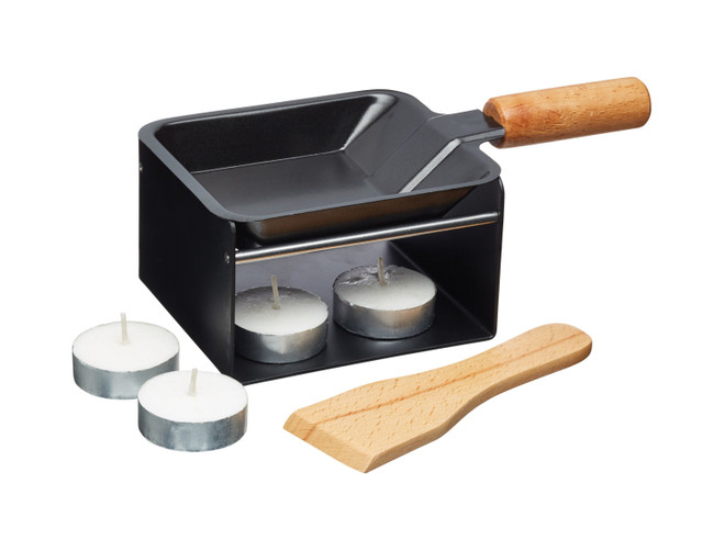 ARTESA RACLETTE PAN WITH BURNER STAND