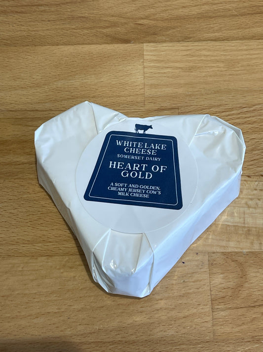 WHITE LAKE WHITE HEART GOATS CHEESE 220G