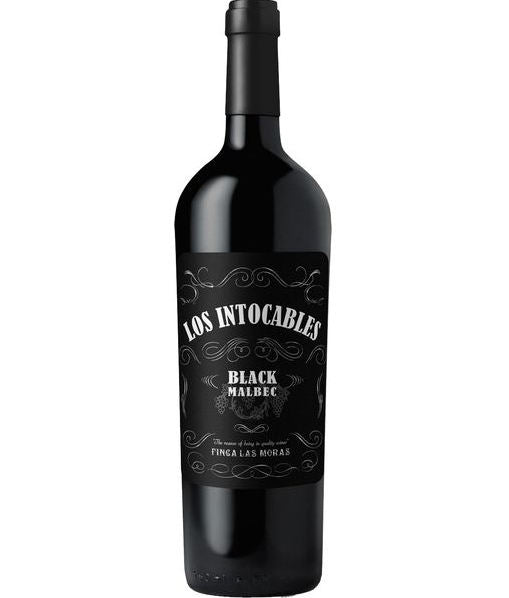 LES INTOCABLES BLACK MALBEC 75CL 13.5%