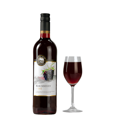 LYME BAY BLACKBERRY WINE 75CL 14.5%