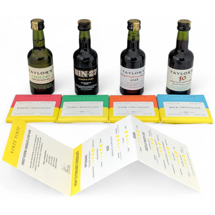 FONSECA & TAYLORS PORT AND CHOCOLATE TASTING PACK