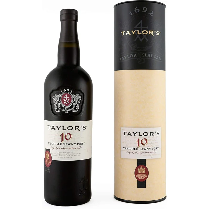 TAYLORS 10 YR TAWNY PORT 75CL 20% GIFT TUBE