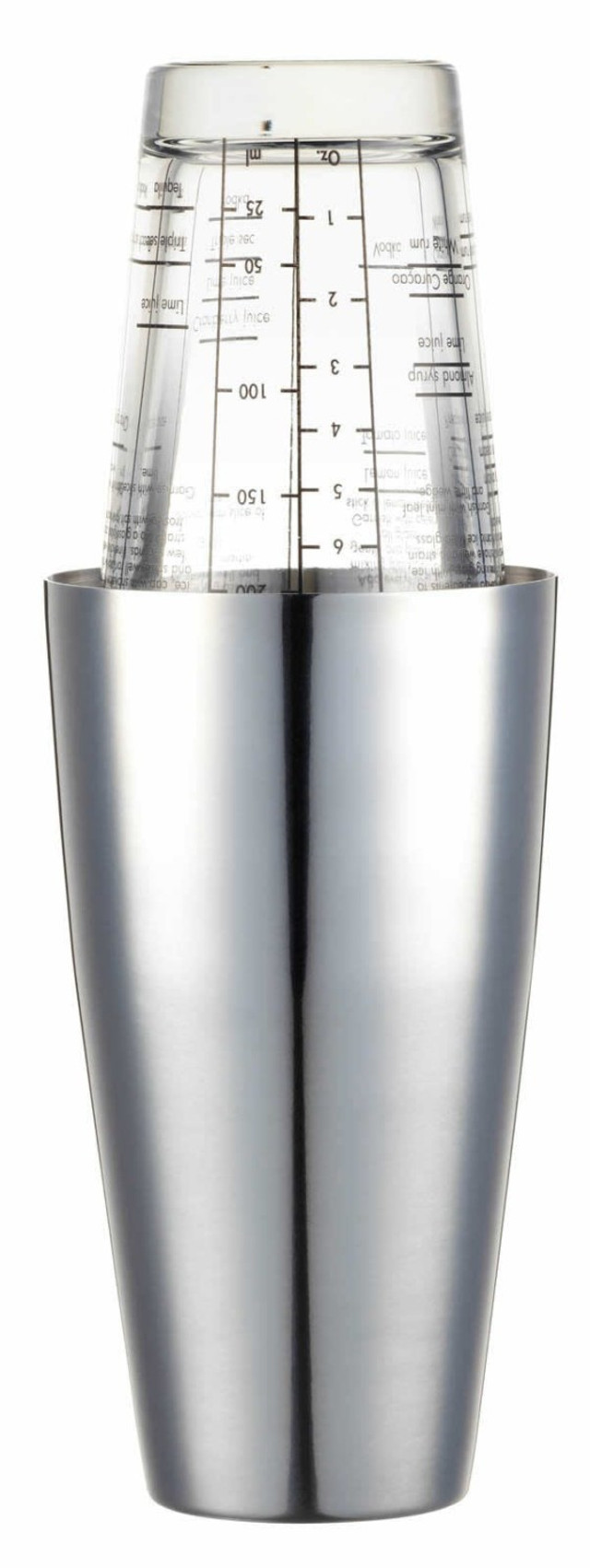 BARCRAFT BOSTON 400ML COCKTAIL SHAKER