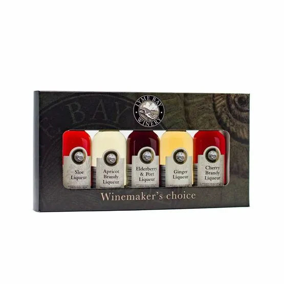 LYME BAY MINITURE LIQUEURS GIFTBOX 5 PC