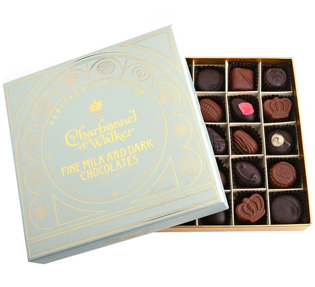 CHARBONNEL WALKER HERITAGE MILK & DARK SELECTION 325G