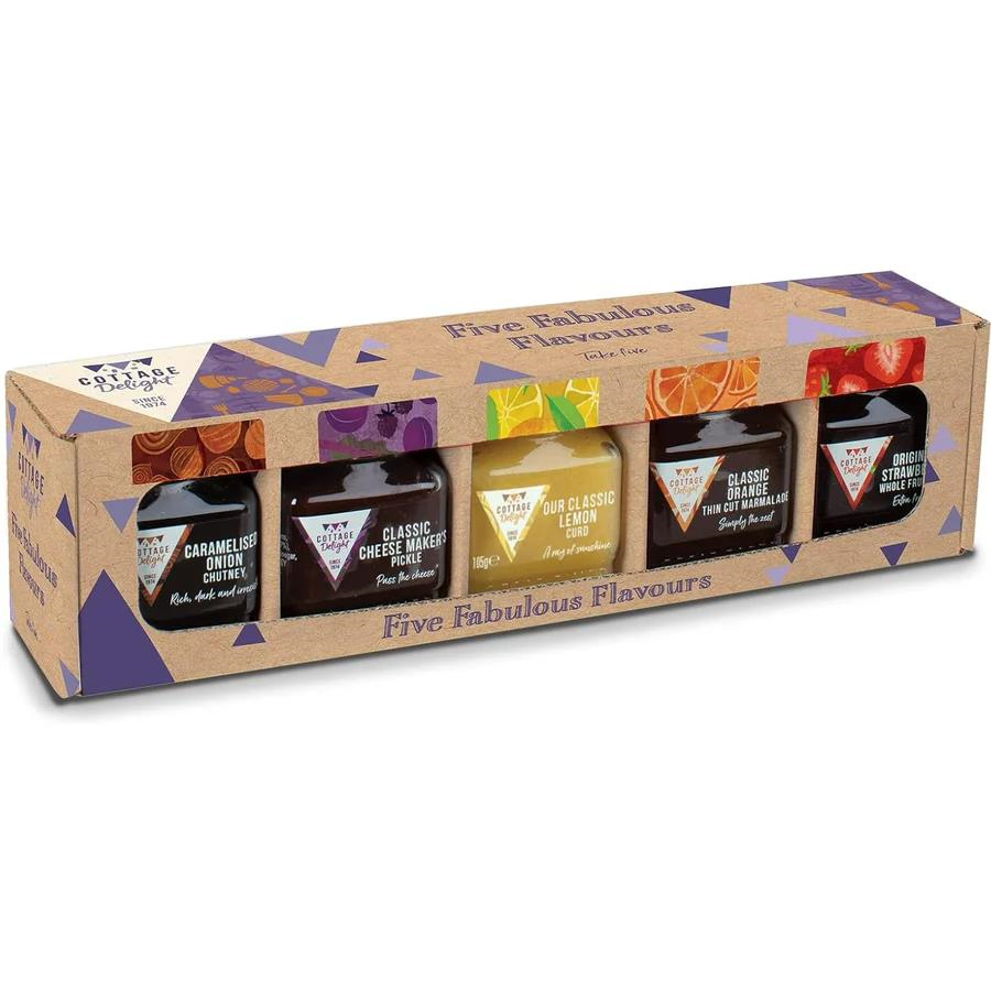 COTTAGE DELIGHTS FIVE FLAVOURS GIFTSET