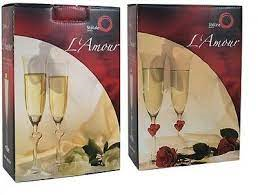 STOLZE LAMOUR HEART GLASSES