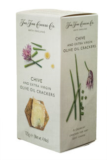 FINE CHEESE CHIVE CRACKERS 100G
