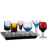 ARTLAND SHORT STEM LIQUEUR GLASSES 6PC