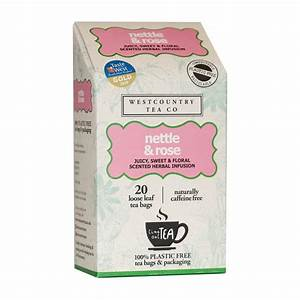 WEST COUNTRY TEA BAGS NETTLE ROSE 20PC