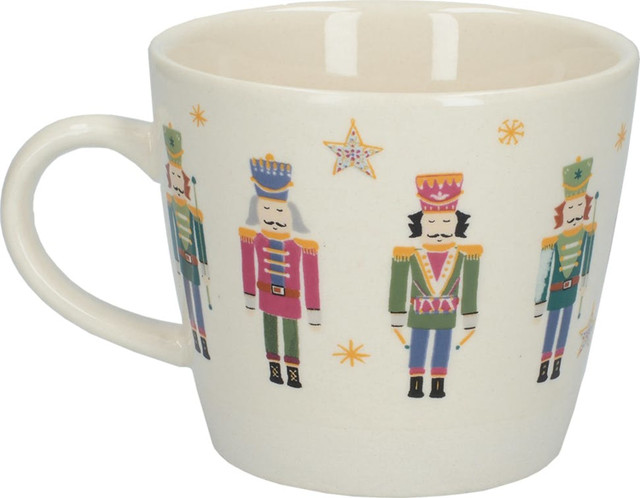 KITCHENCRAFT THE NUTCRACKER COLLECTION CREAM NUTCRACKER MUG, 300ML