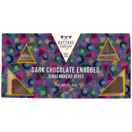 Cottage Delight Dark Chocolate Gingerbread Bites