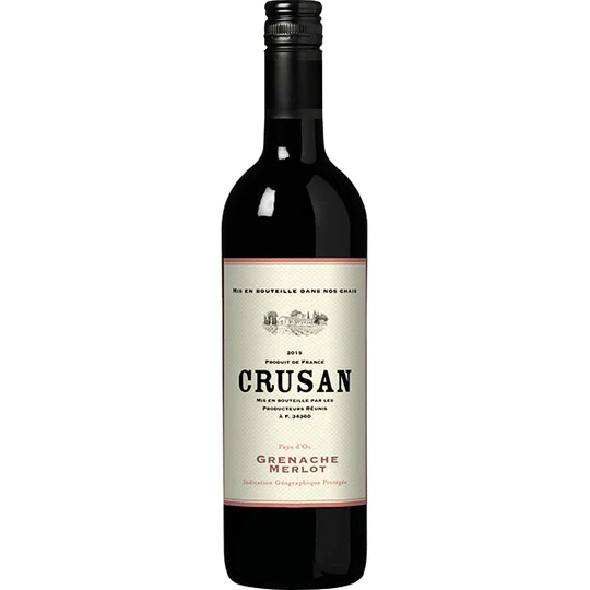 CRUSAN PAYS D`OC GRENACHE MERLOT 75CL 13.5%
