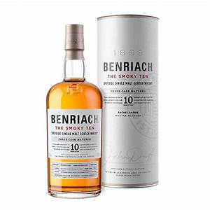 BENRIACH 1898 THE SMOKY TEN YEAR 75CL 46%