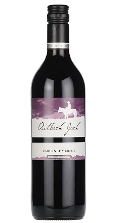 BERTON VINEYARDS OUTBACK JACK CABERNET MERLOT 75CL 14%