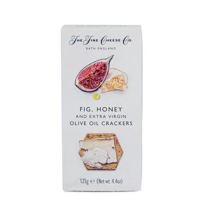 FINE CHEESE FIG, HONEY & OLIVE OIL CRACKERS 125G