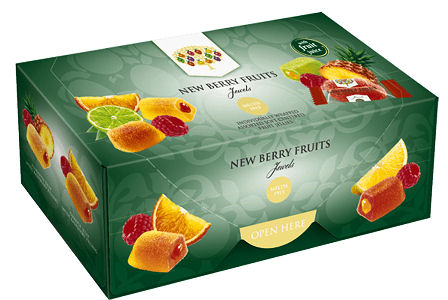 NEW BERRY FRUITS JEWELS BOX 250GM
