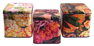 MOORES SHORTBREAD TIN 350G ROSE &  PEONY