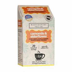 WEST COUNTRY TEABAGS CAMOMILE & ELDERFLOWER 20PC